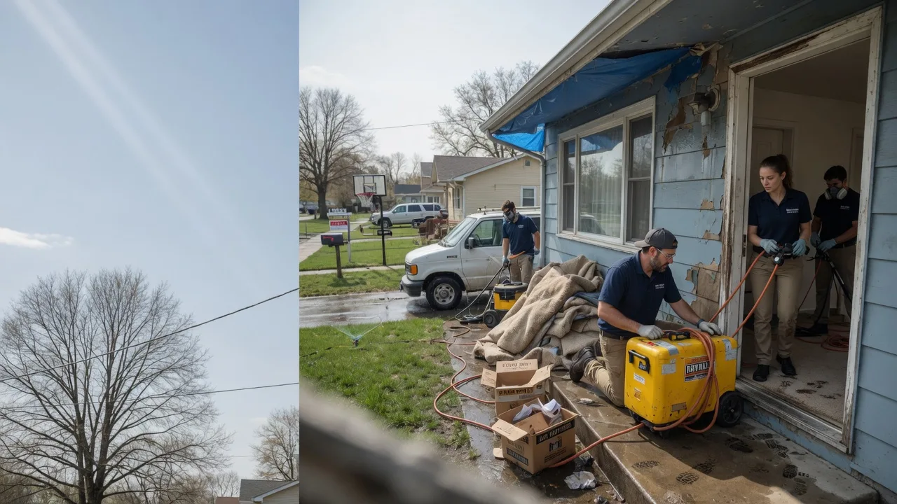 Basement Flood Cleanup in Arbela, MO near me